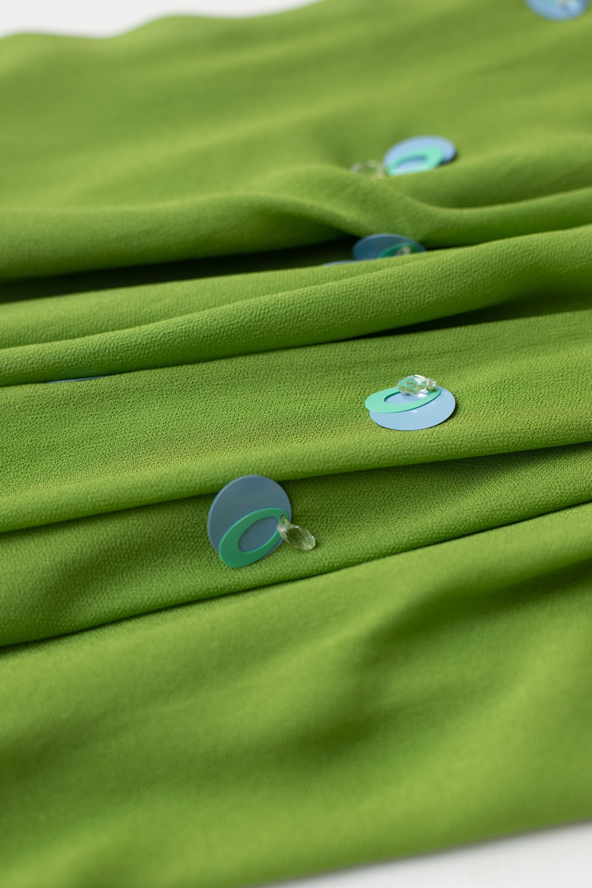 Feeling Lost Skirt Lime Verde