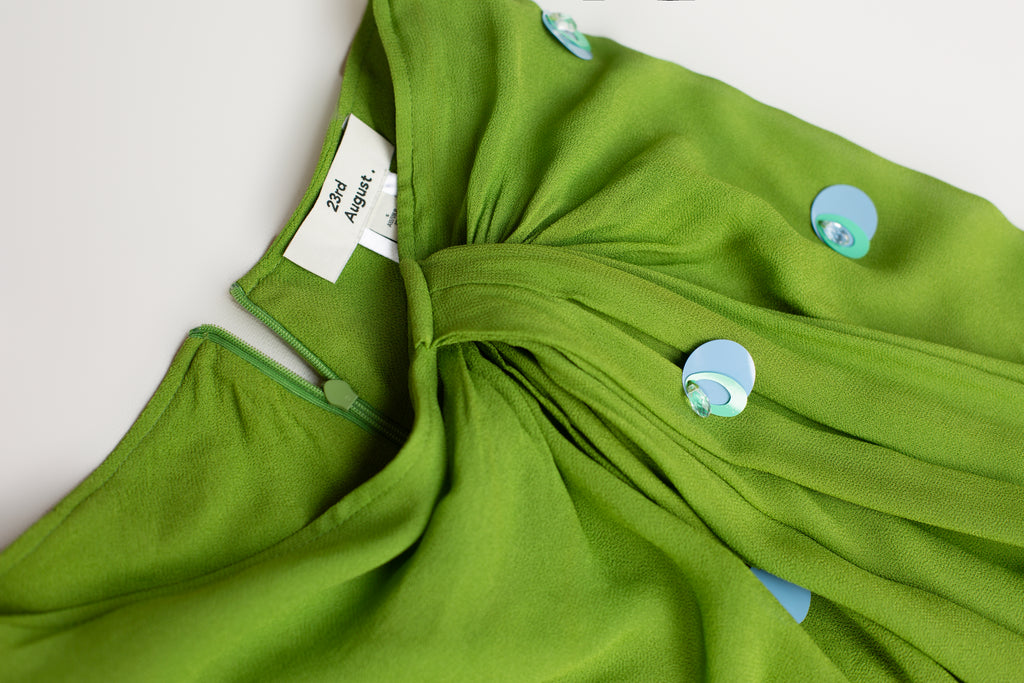 Feeling Lost Skirt Lime Verde