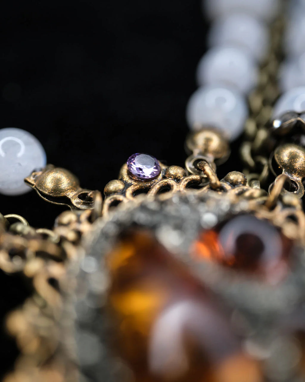 100 Moons of the Galaxy Pendant Necklace