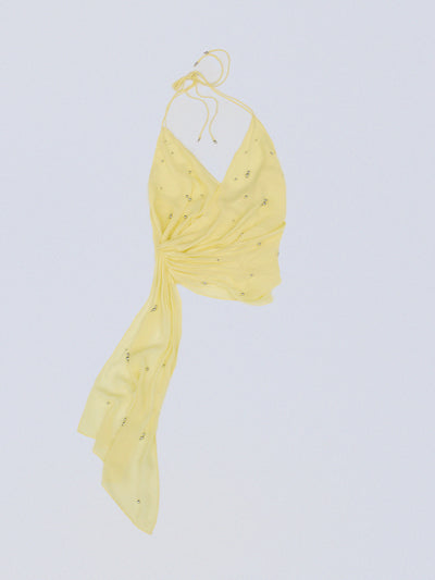 Feeling Lost Top Butter Yellow