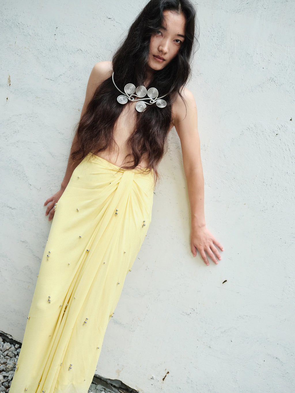 Feeling Lost Skirt Butter Yellow
