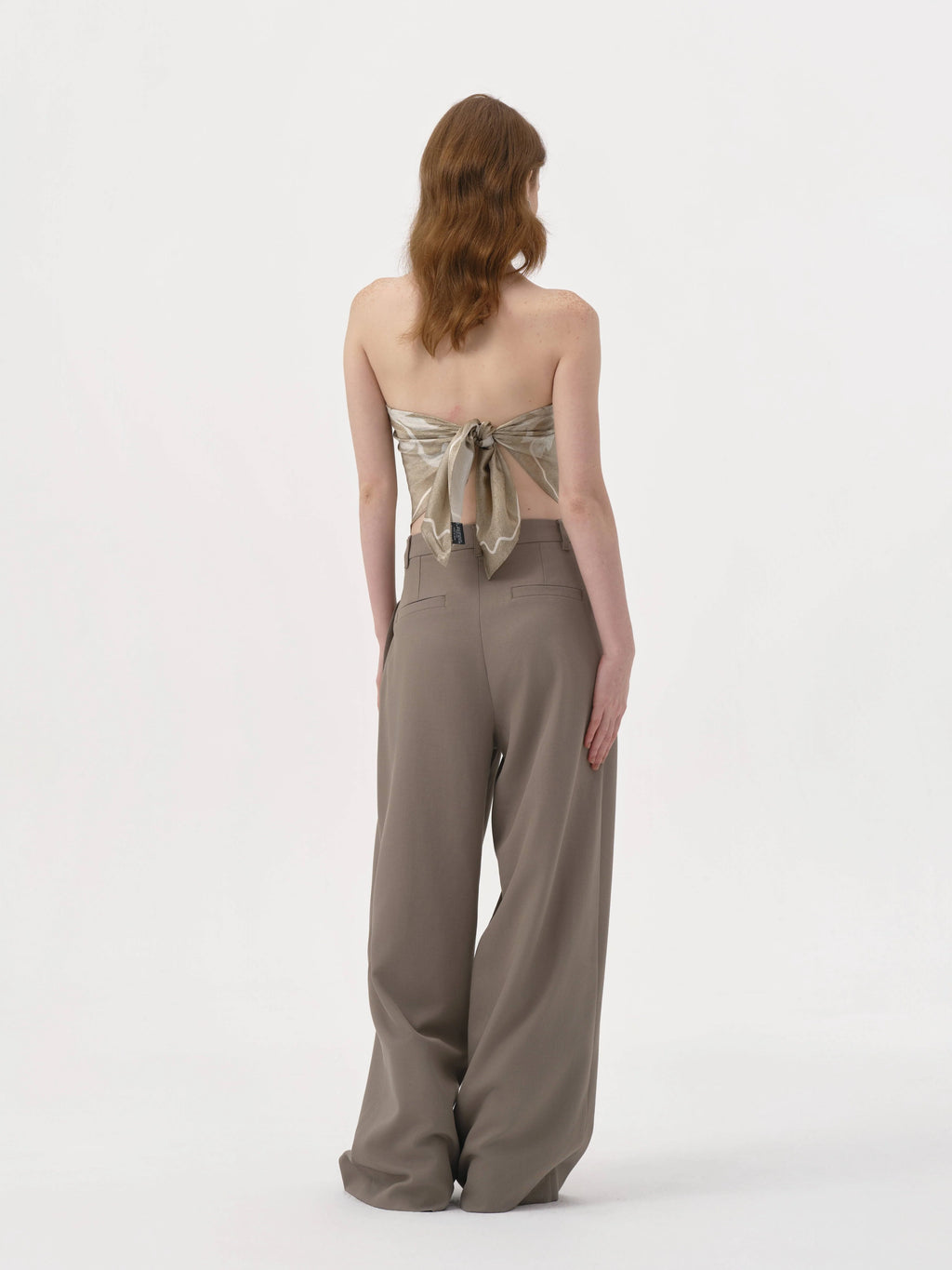 Zelda Pants Taupe Grey