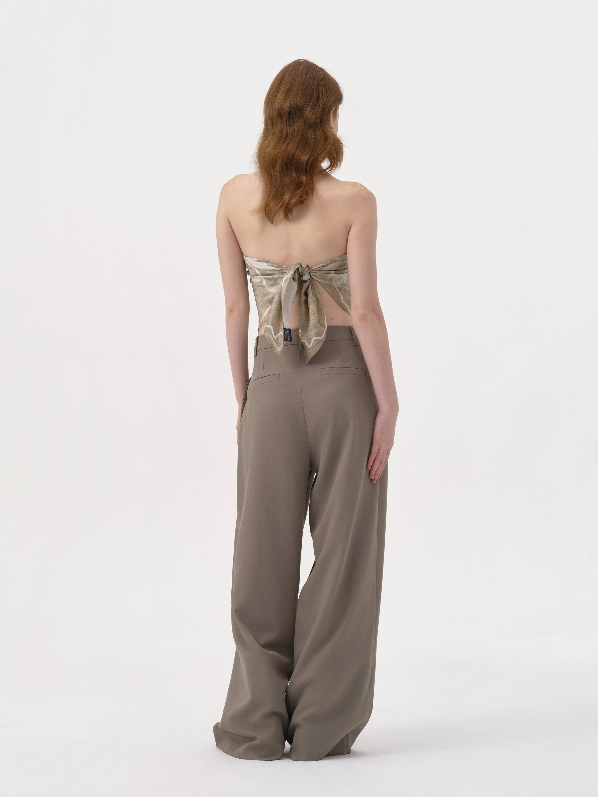 Zelda Pants Taupe Grey