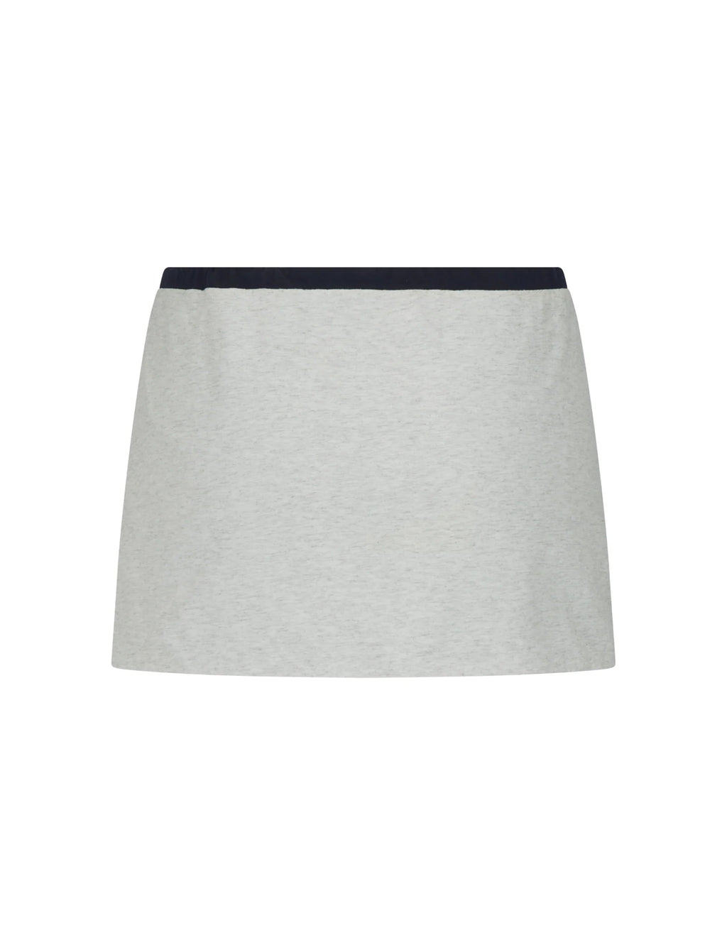 Reversible Cotton Mini Skirt