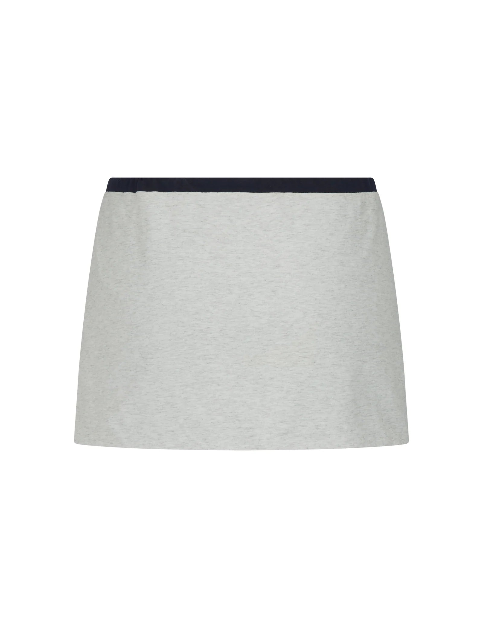 Reversible Cotton Mini Skirt