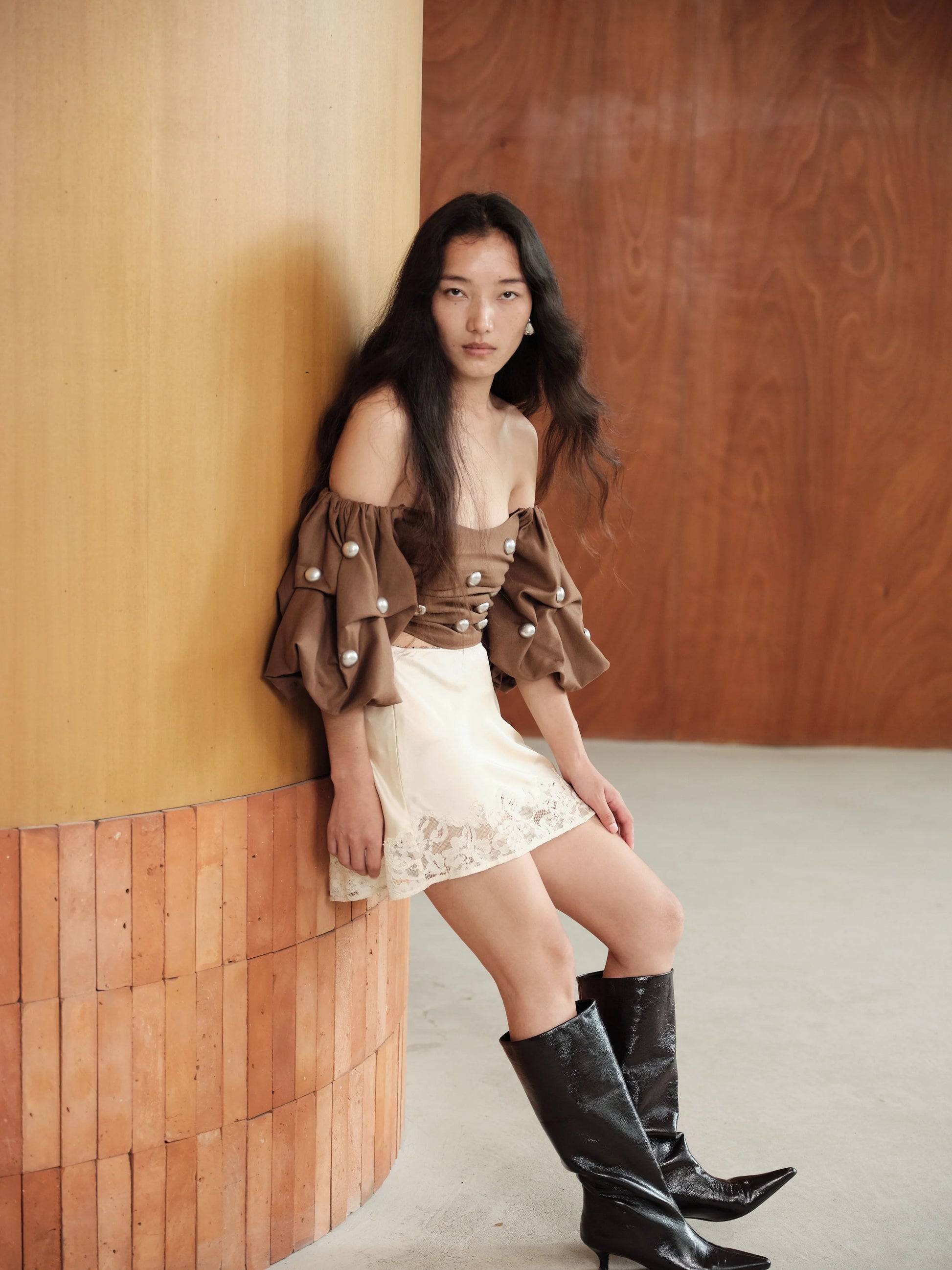 AUDITION TOP Espresso Brown
