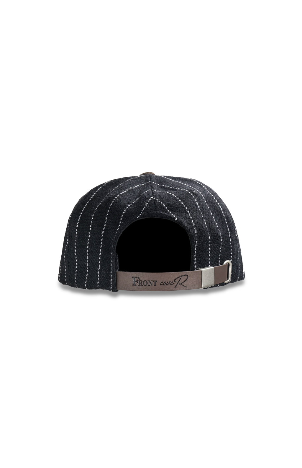 Pinstripe Ball Cap White