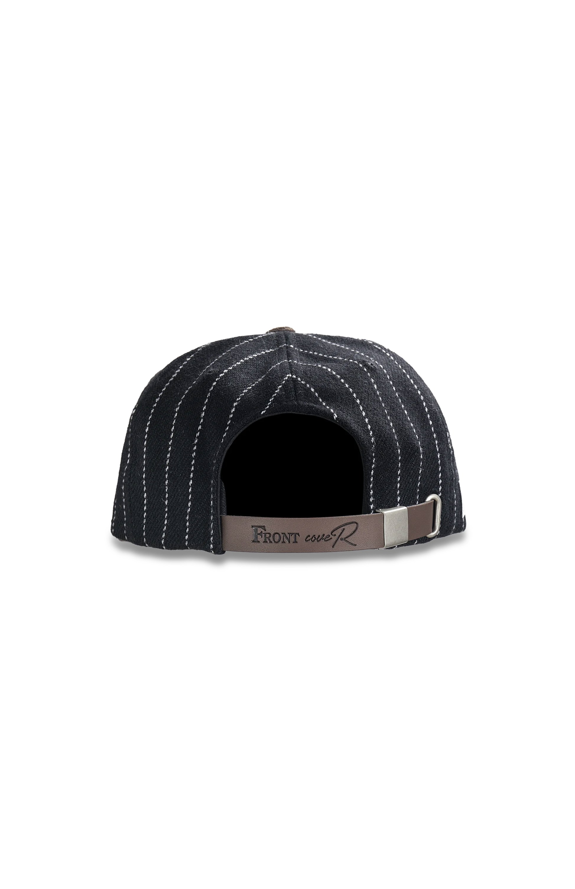 Pinstripe Ball Cap Black