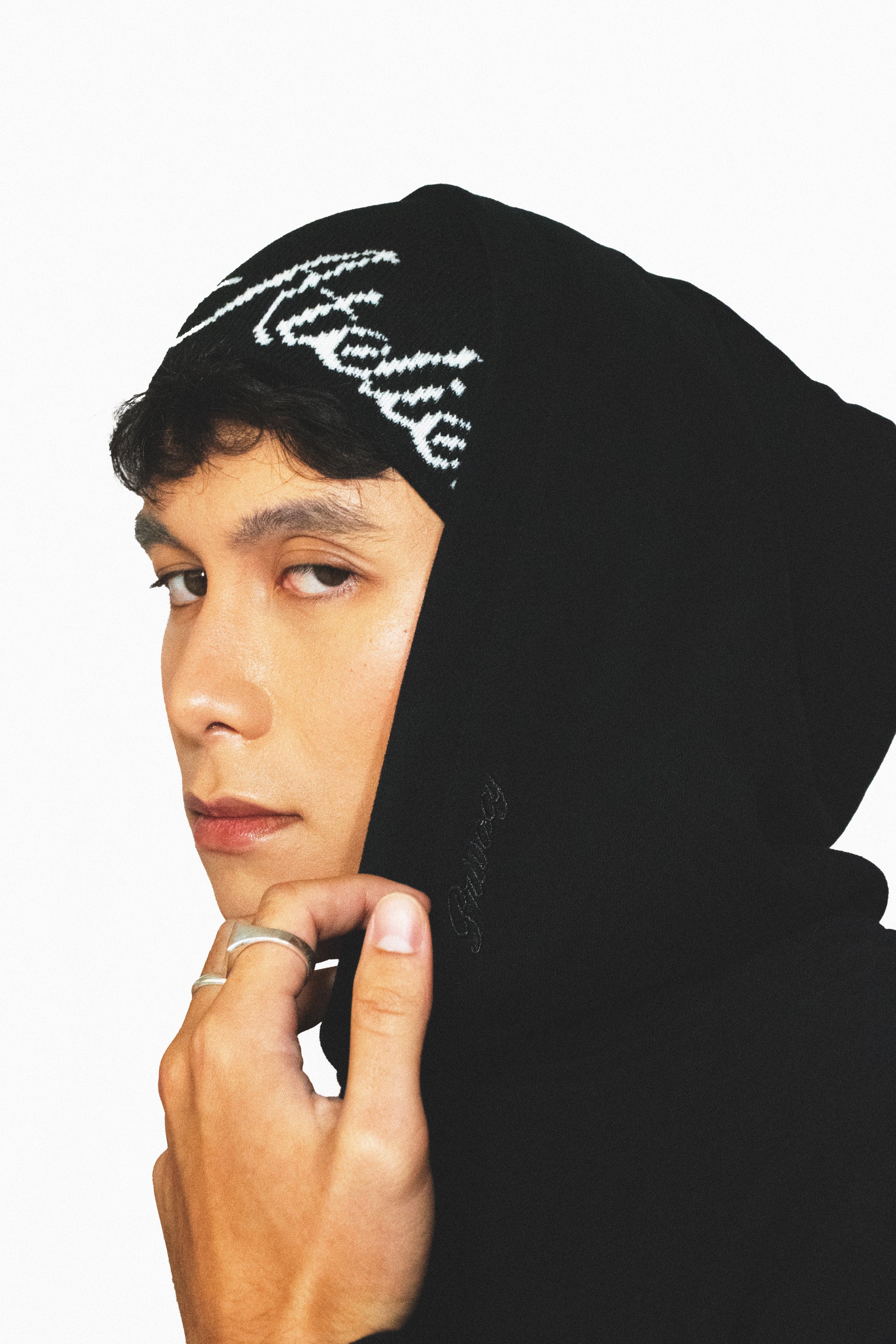 Luxury Blank Hoodie Black
