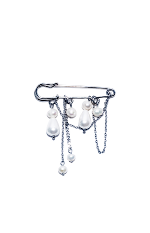 Bleeding Hearts Brooch