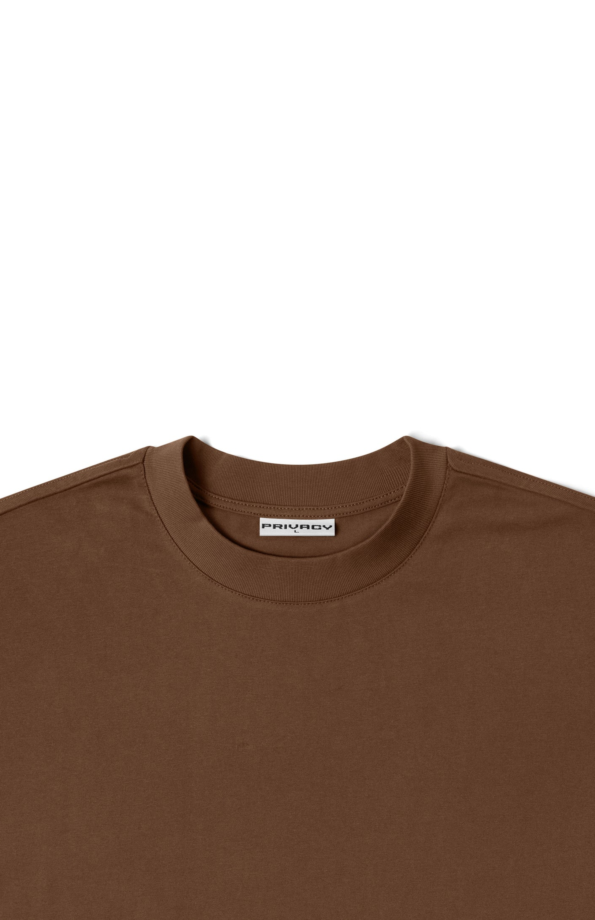 Luxury Blank T-Shirt Brown