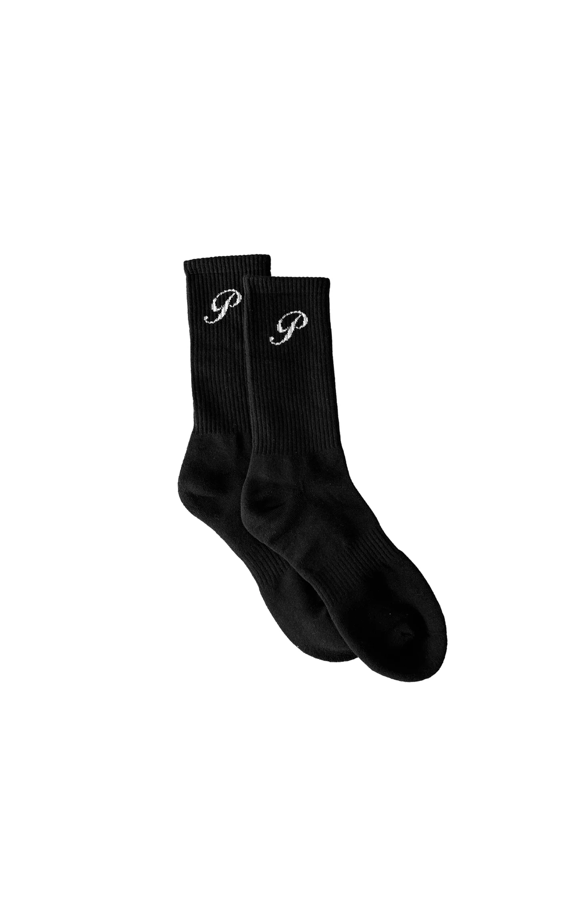 Black Crew Socks