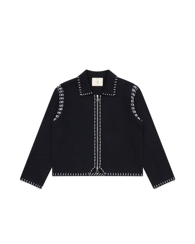 Black Stallion Knit Jacket