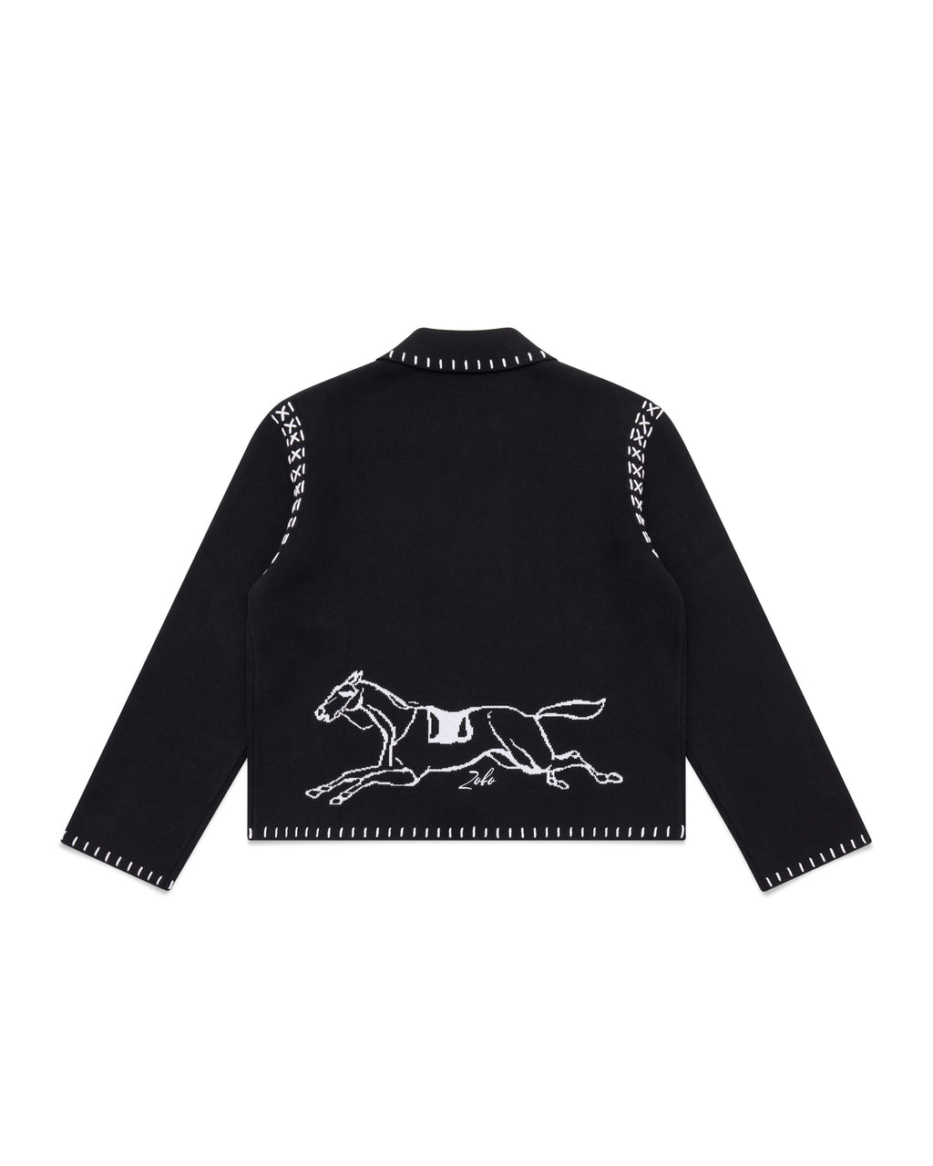 Black Stallion Cavalier Knit Jacket