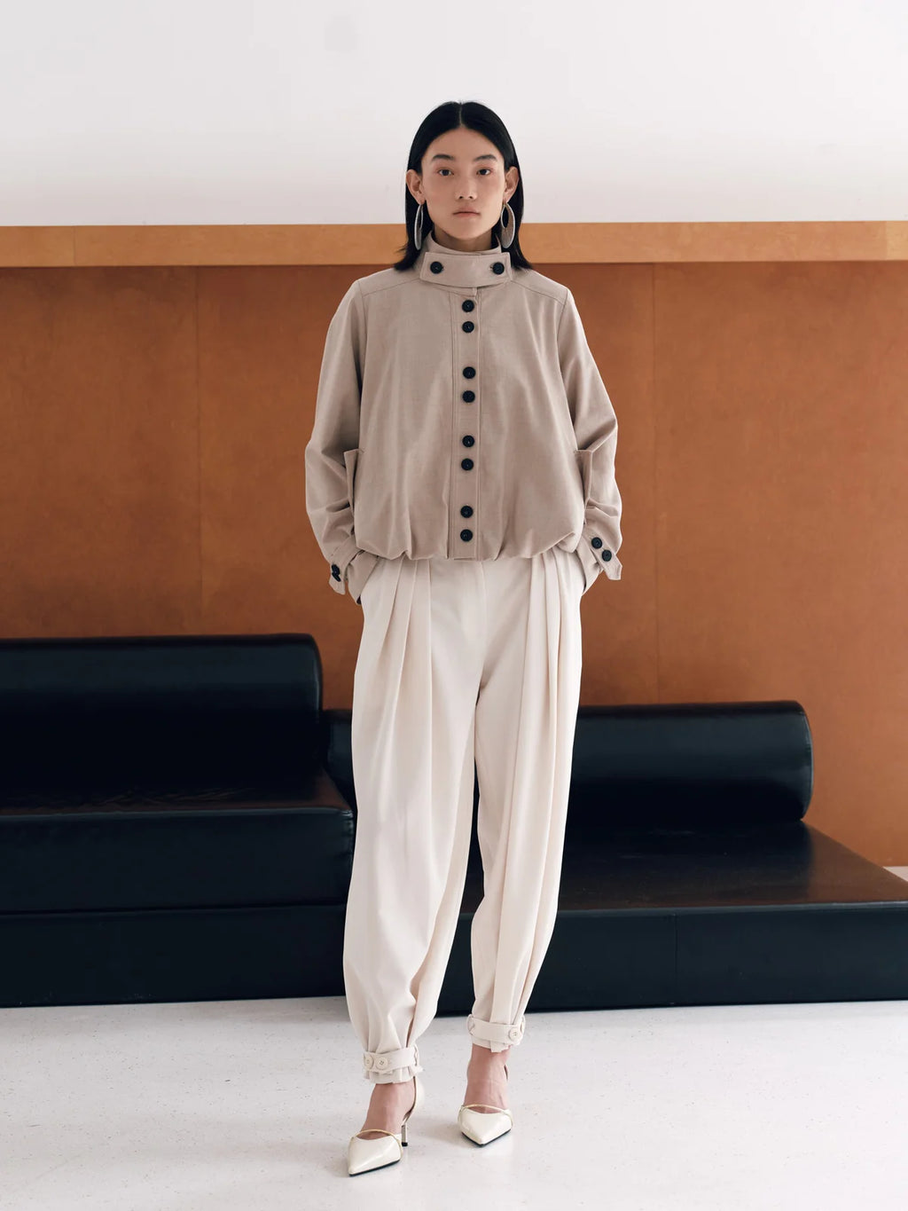 Claudia Pants Ivory