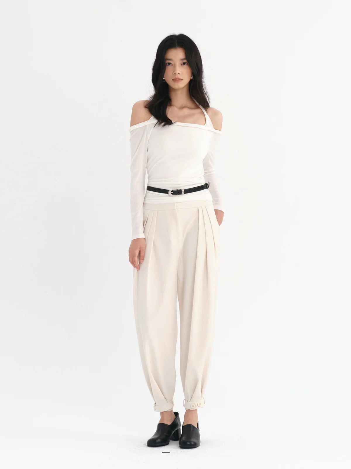 Claudia Pants Ivory