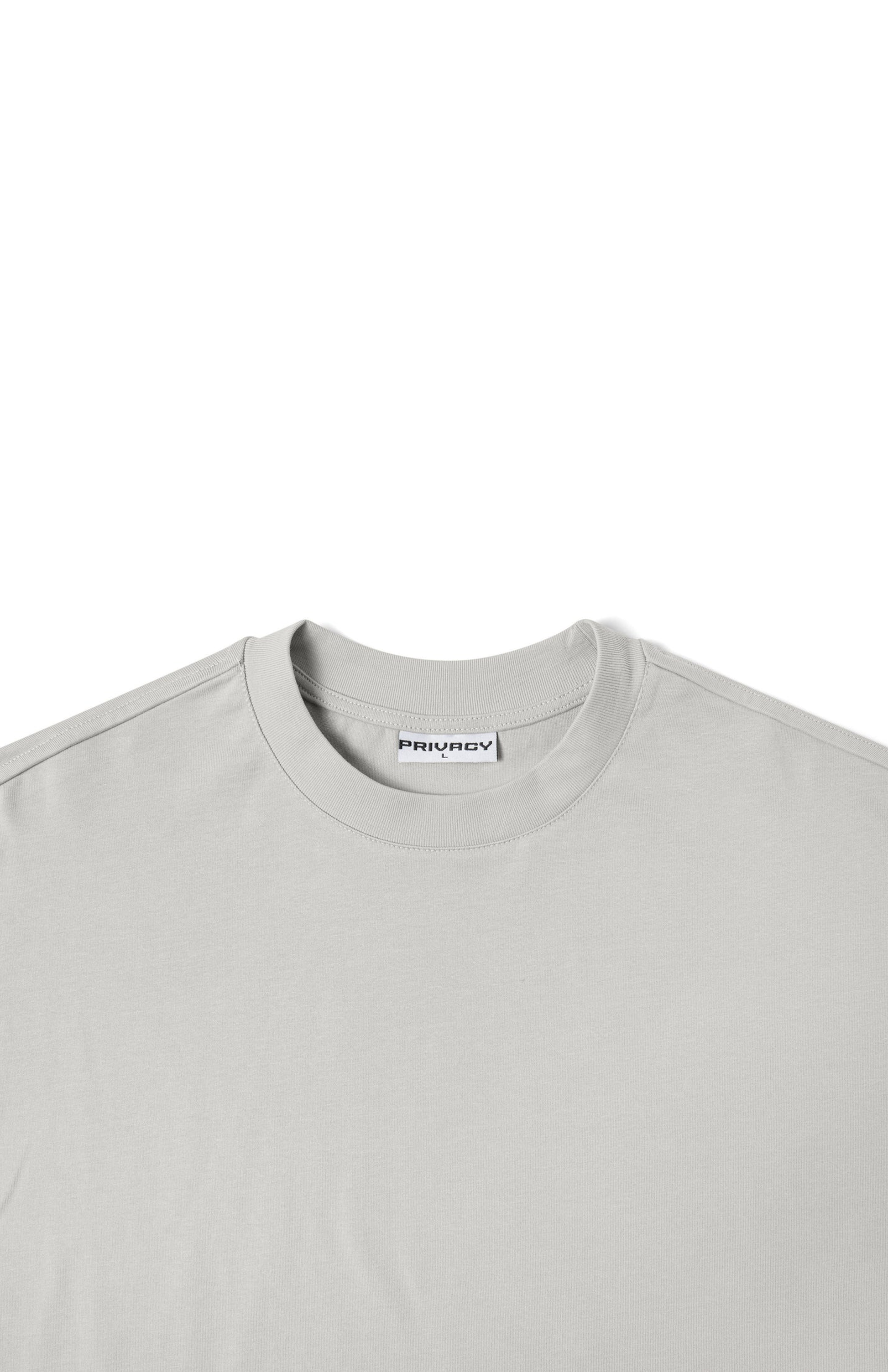 Luxury Blank T-Shirt Cement