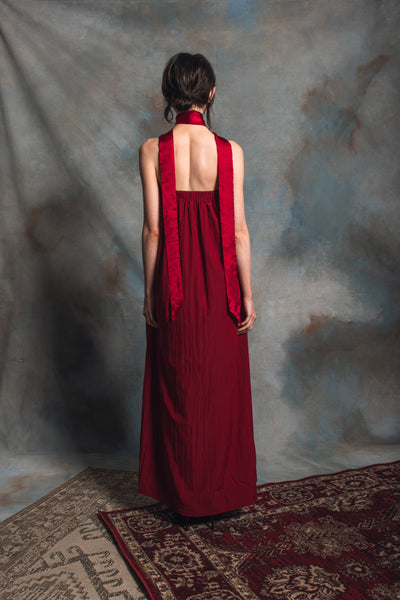 Chloris Berry Maxi Dress