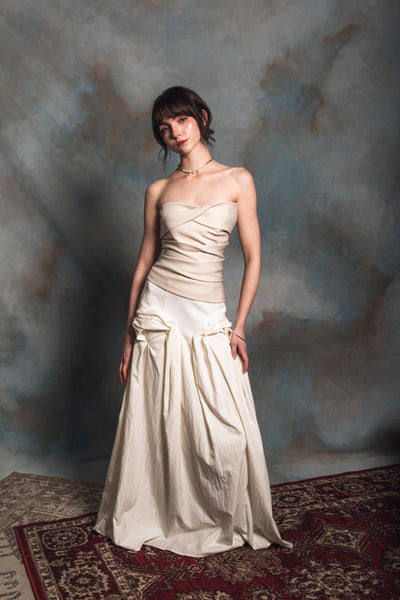 Kakia Chloris Ecru 2-Piece Dress Set