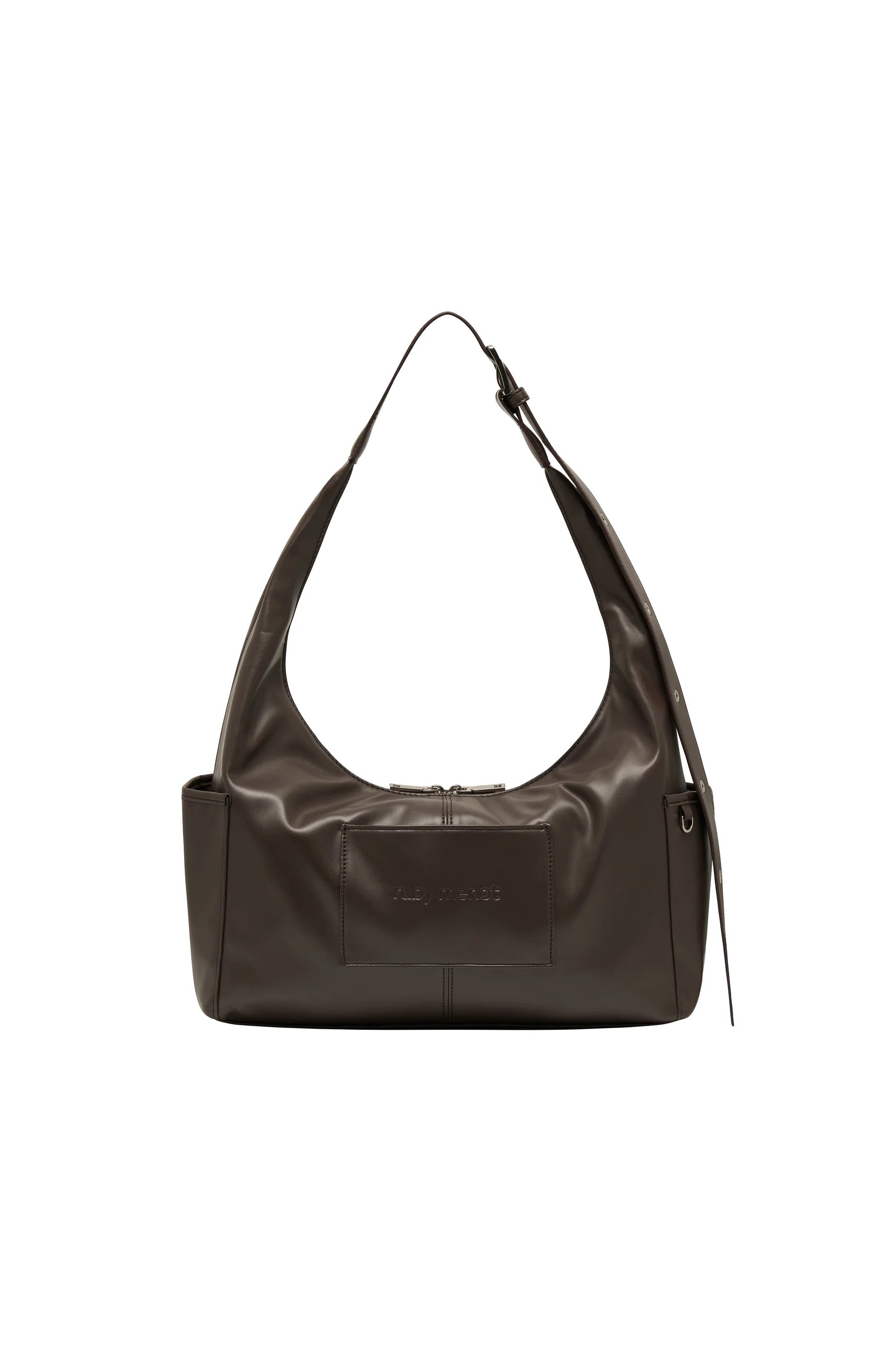 The Classic Ruby Espresso Brown Bag