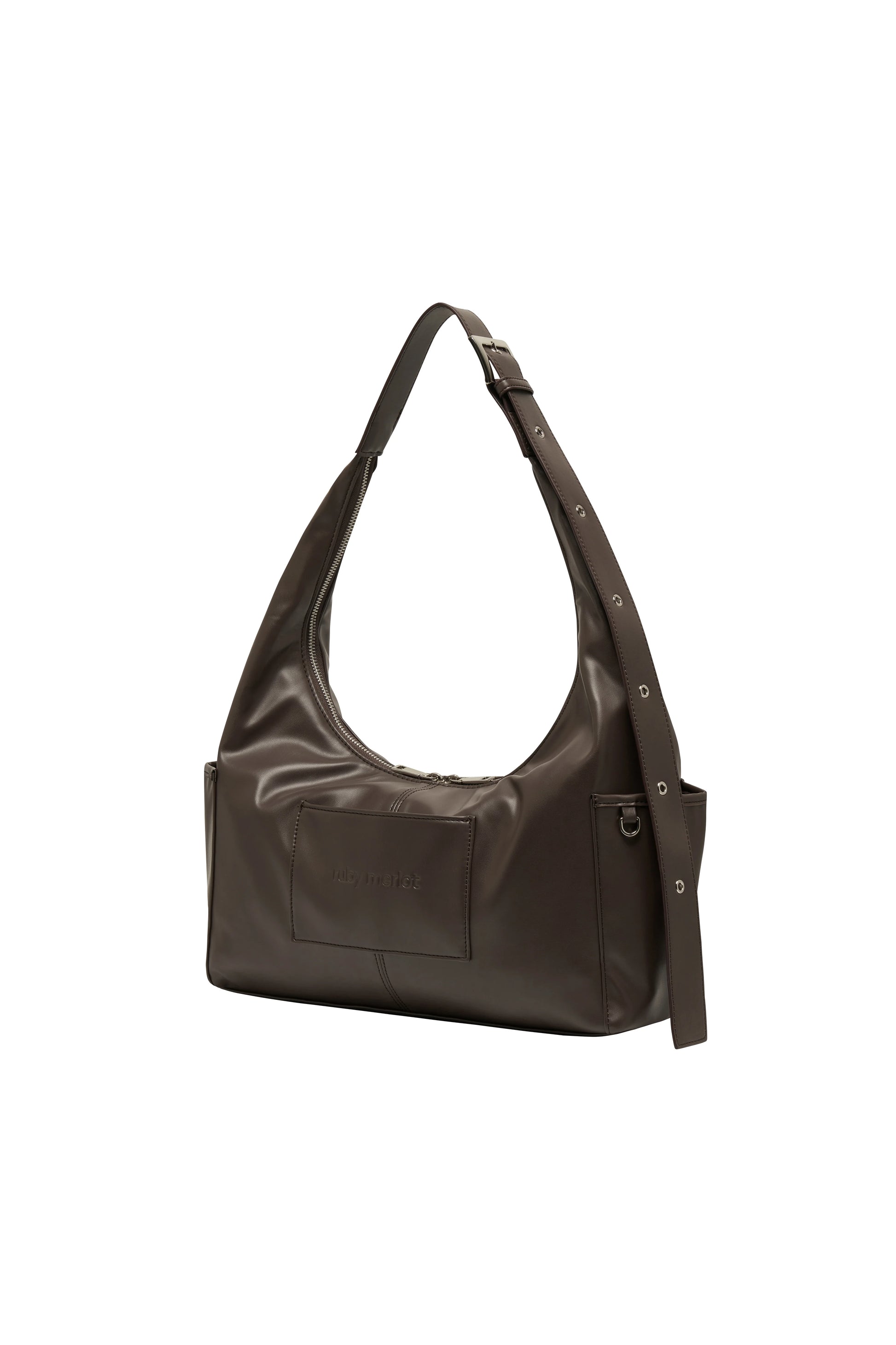 The Classic Ruby Espresso Brown Bag