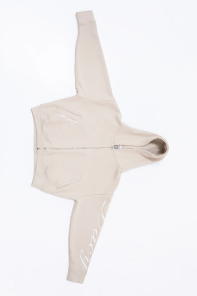 Cream Track Jacket