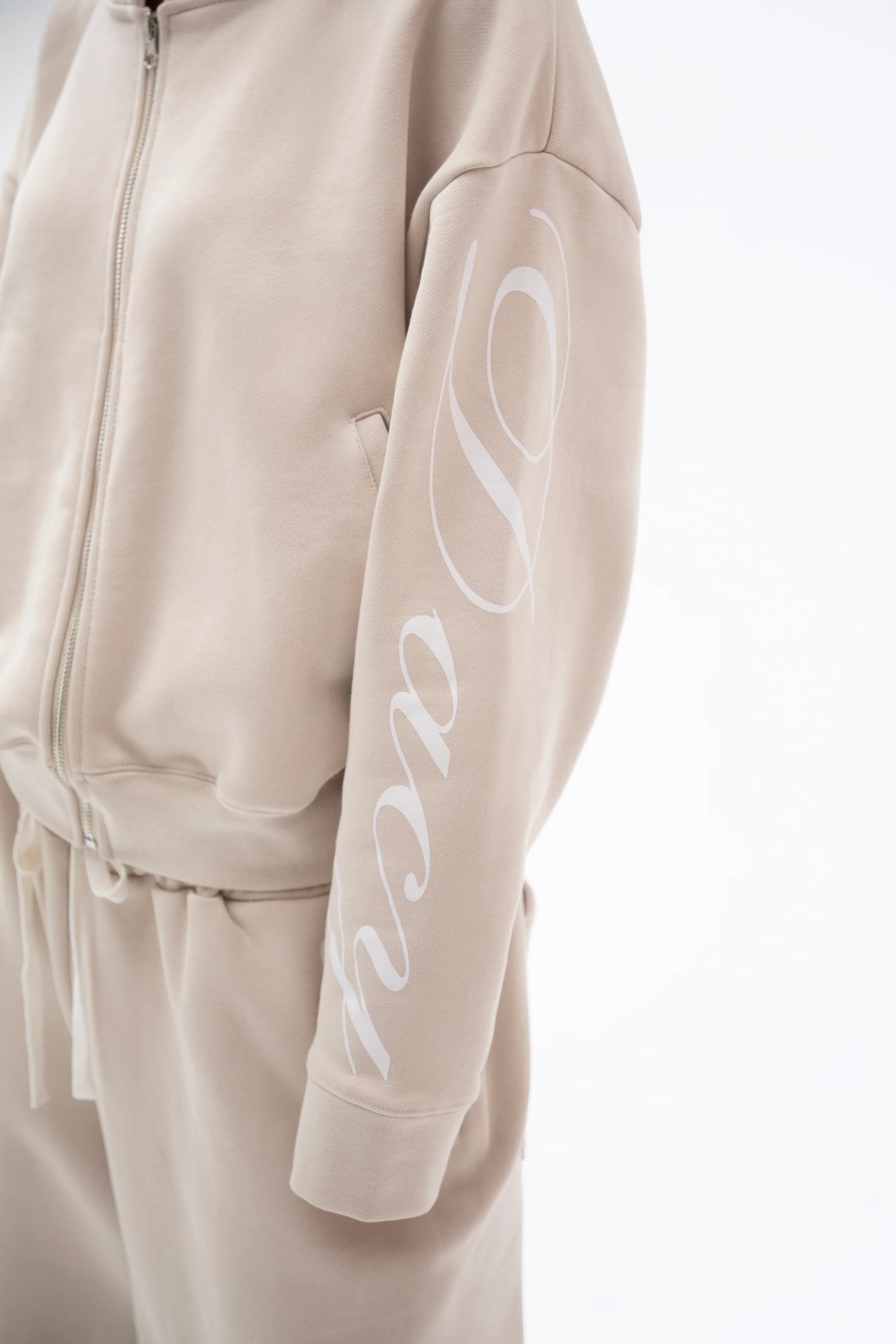Cream Track Jacket