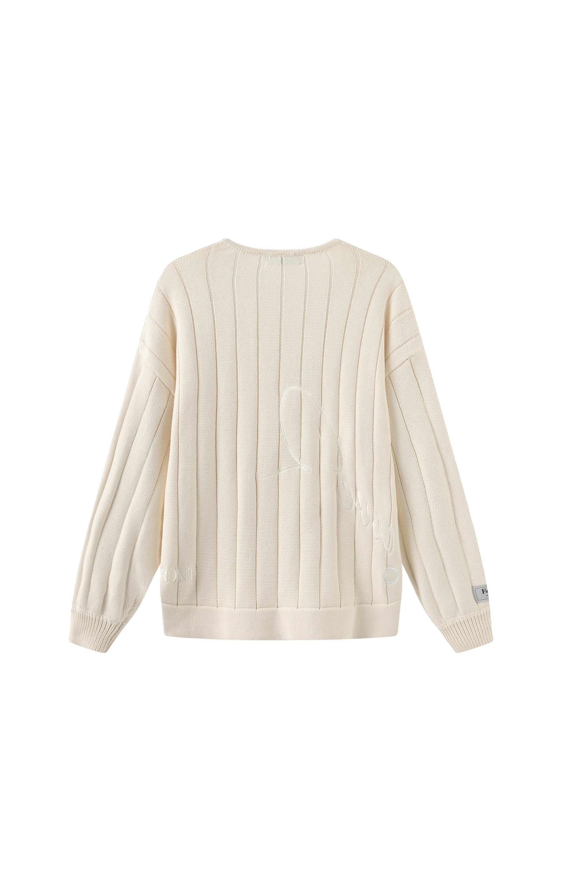 Ivory Double Breasted Cardigan