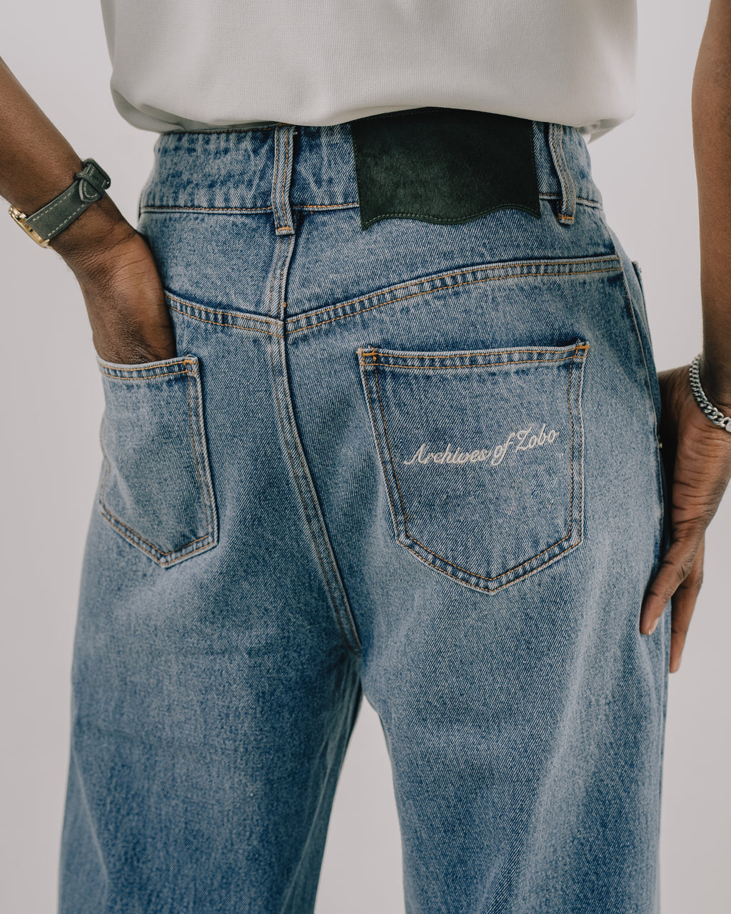Signature Denim Ocean Blue Jeans