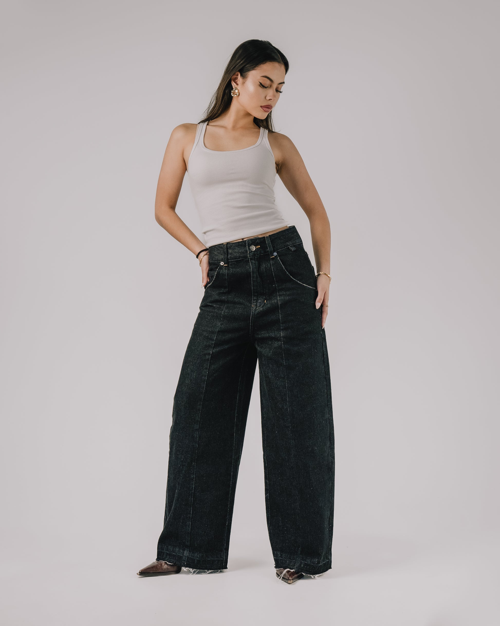 Signature Denim Inkstone Black Jeans