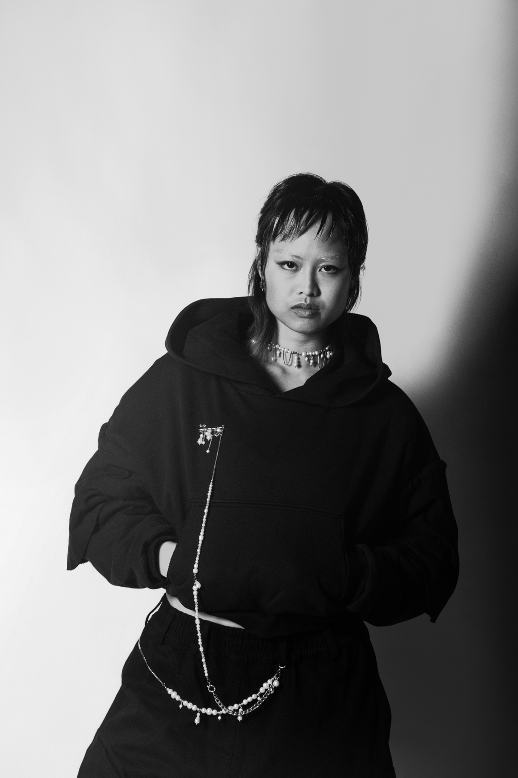 Phantom Hoodie Cropped