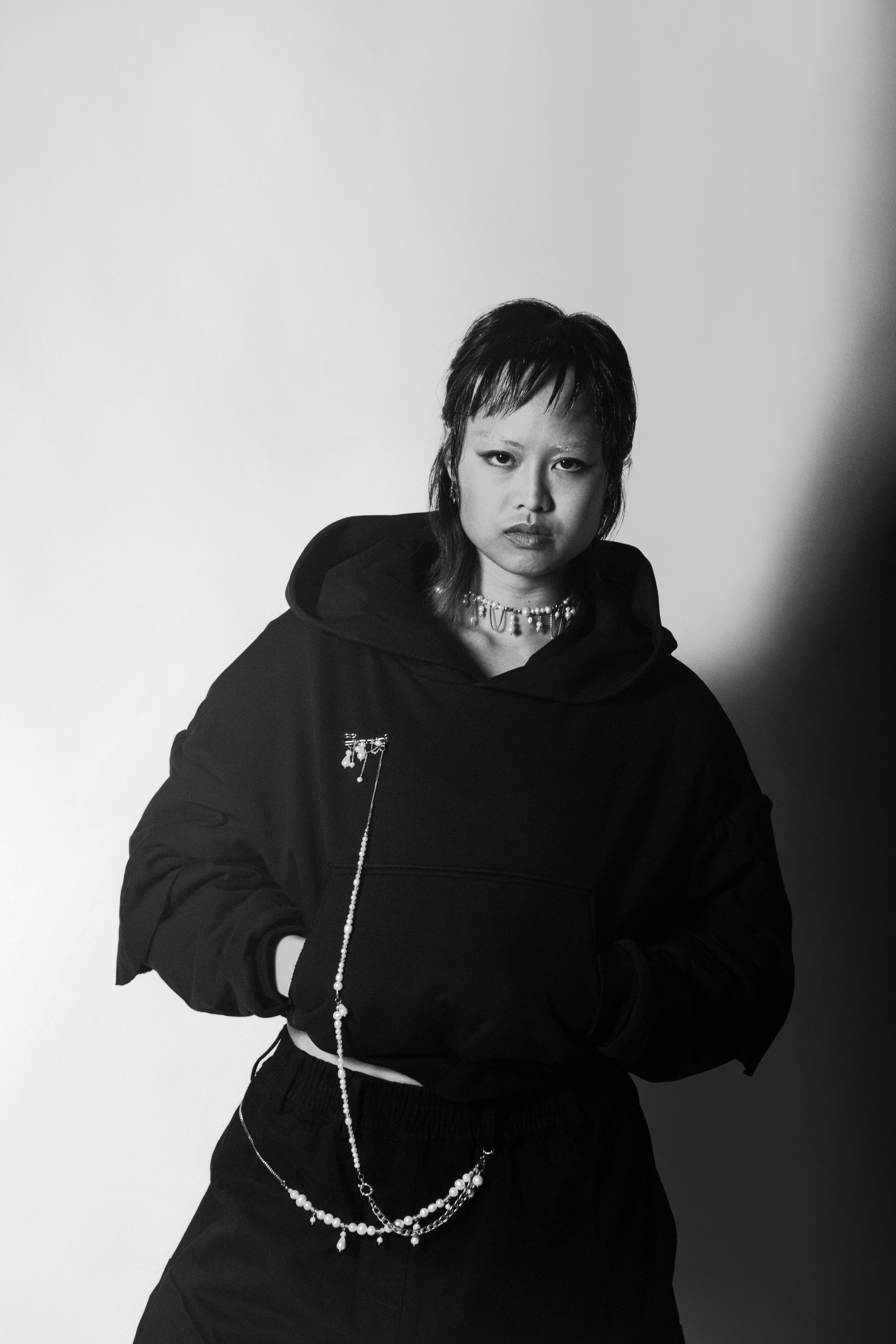 Phantom Hoodie Cropped