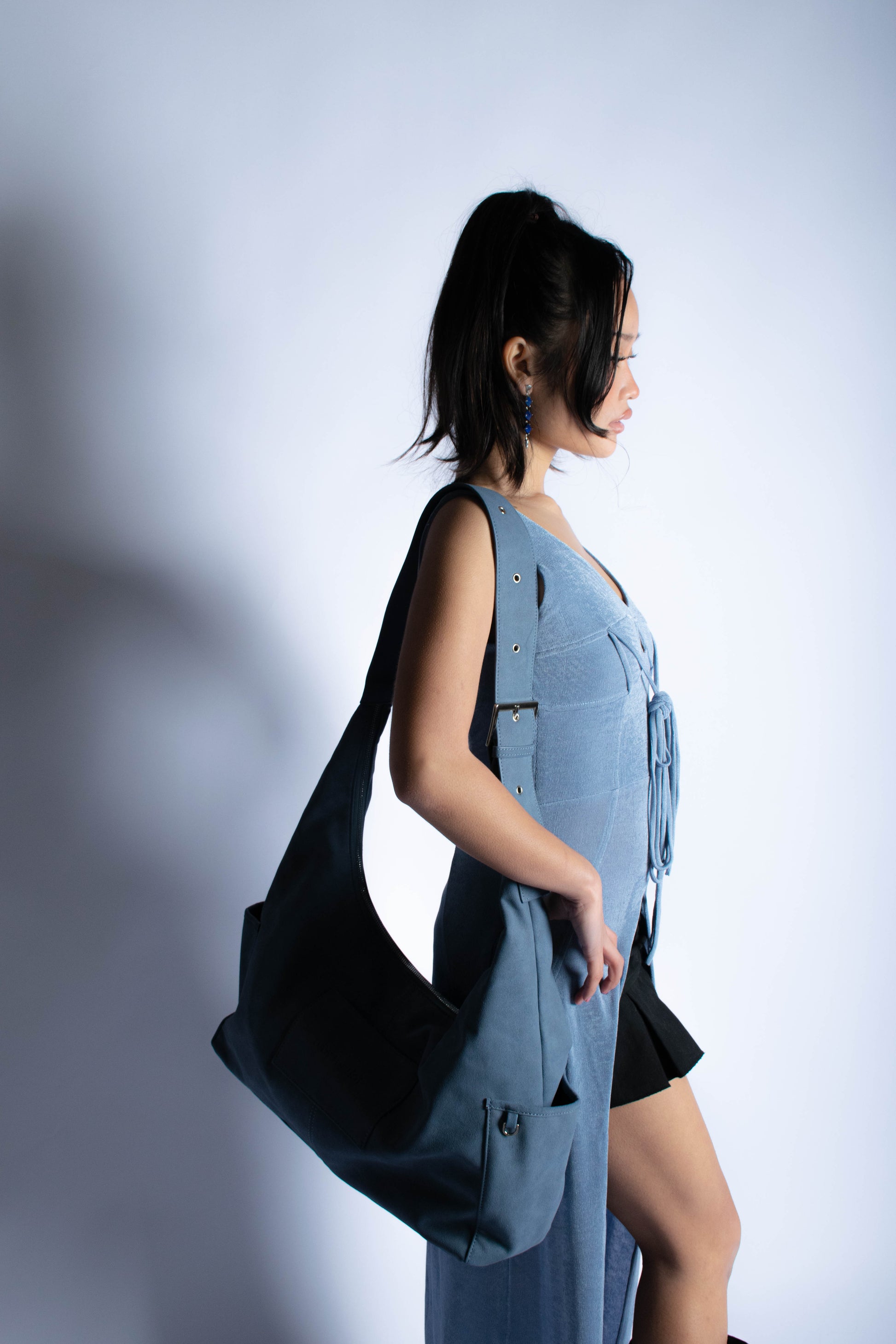 The Classic Ruby Denim Bag