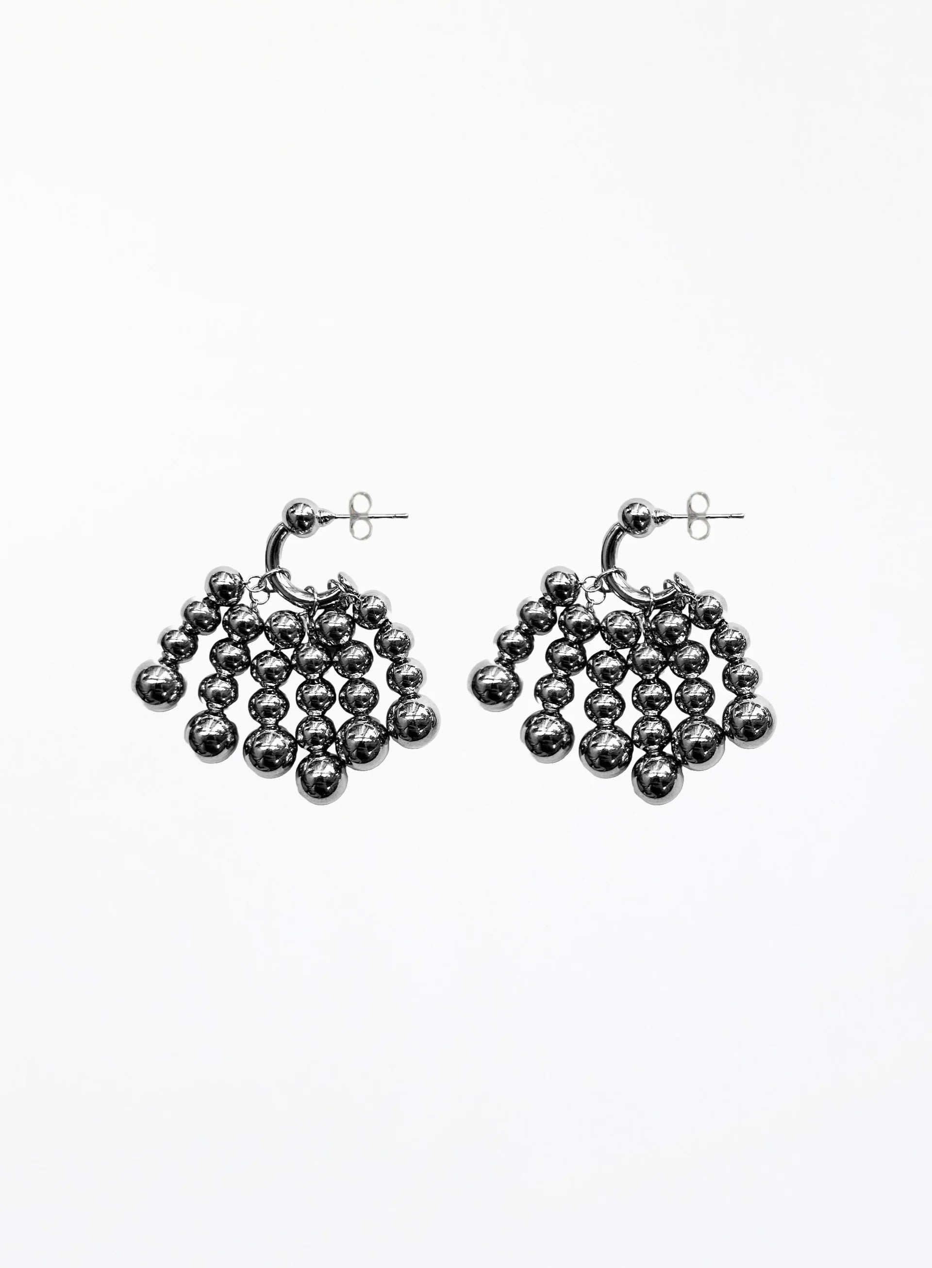 Emilia Orb Tassel Earrings