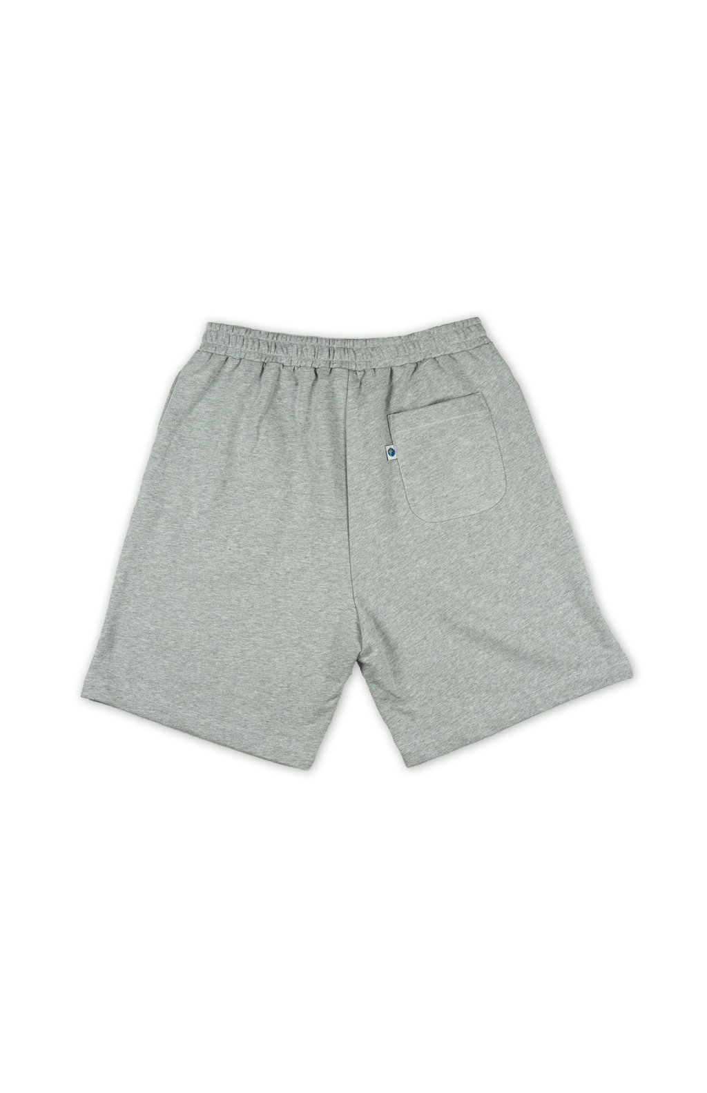 Relaxed Grey Marle Cut Terry Shorts