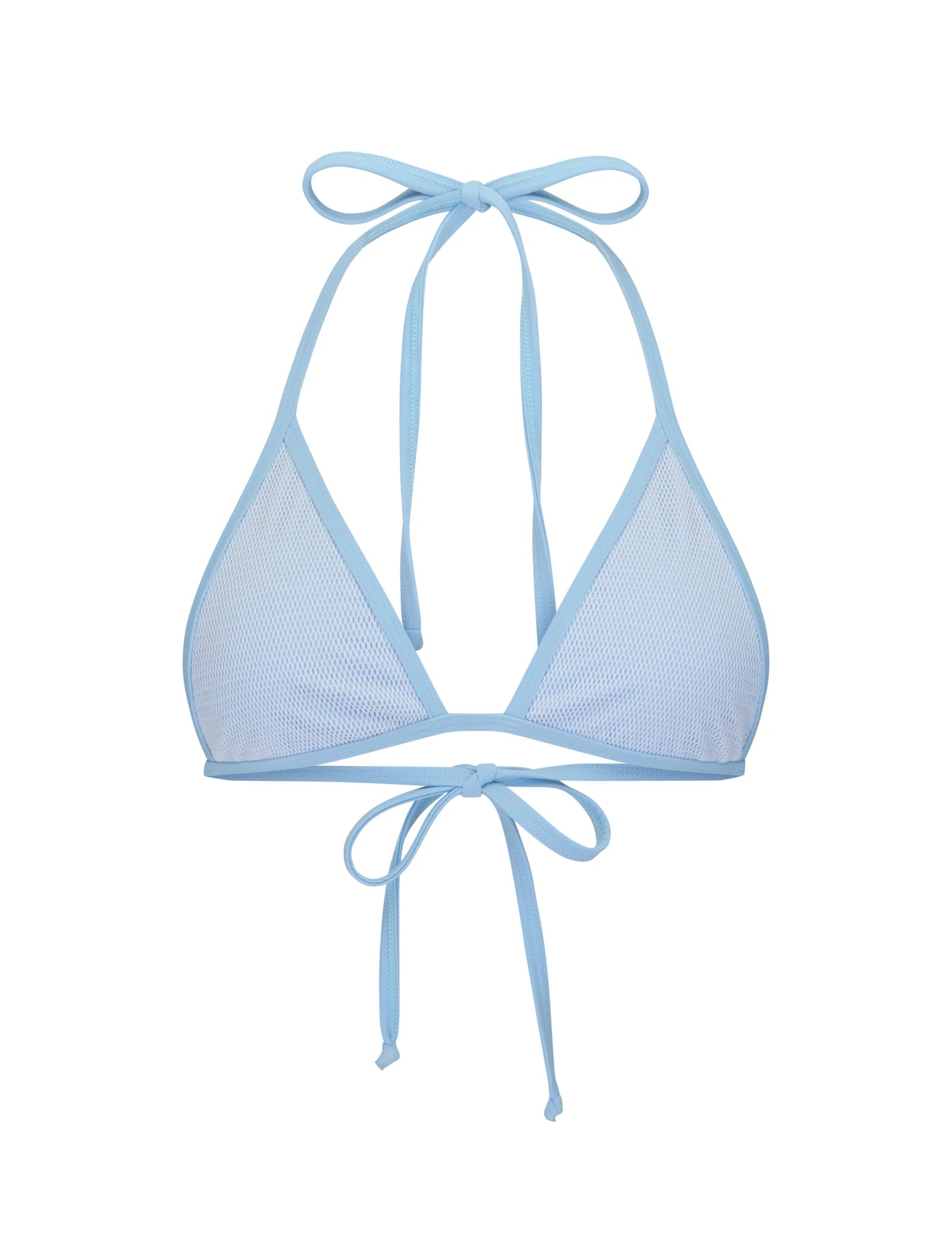 Net Swim Top Powder Blue