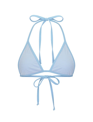 Net Swim Top Powder Blue