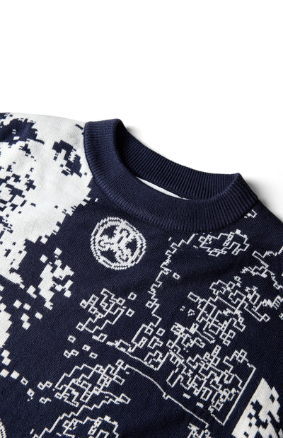 Interface Knit Navy