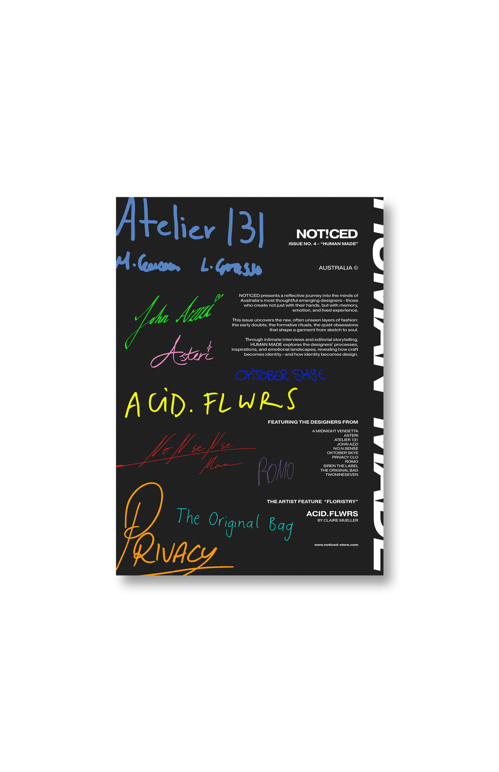 ISSUE NO. 4 — "HUMAN MADE"