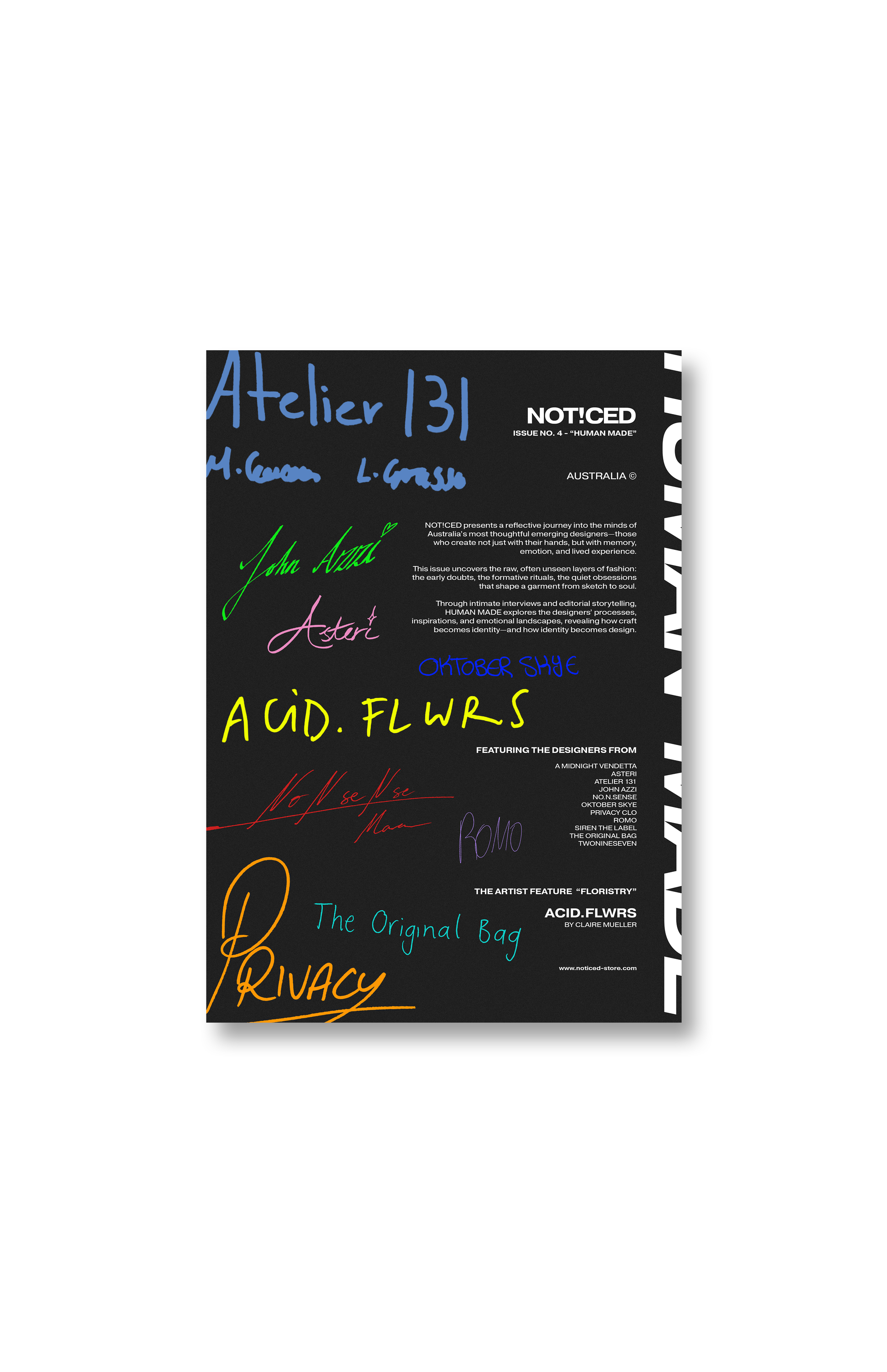ISSUE NO. 4 — "HUMAN MADE"