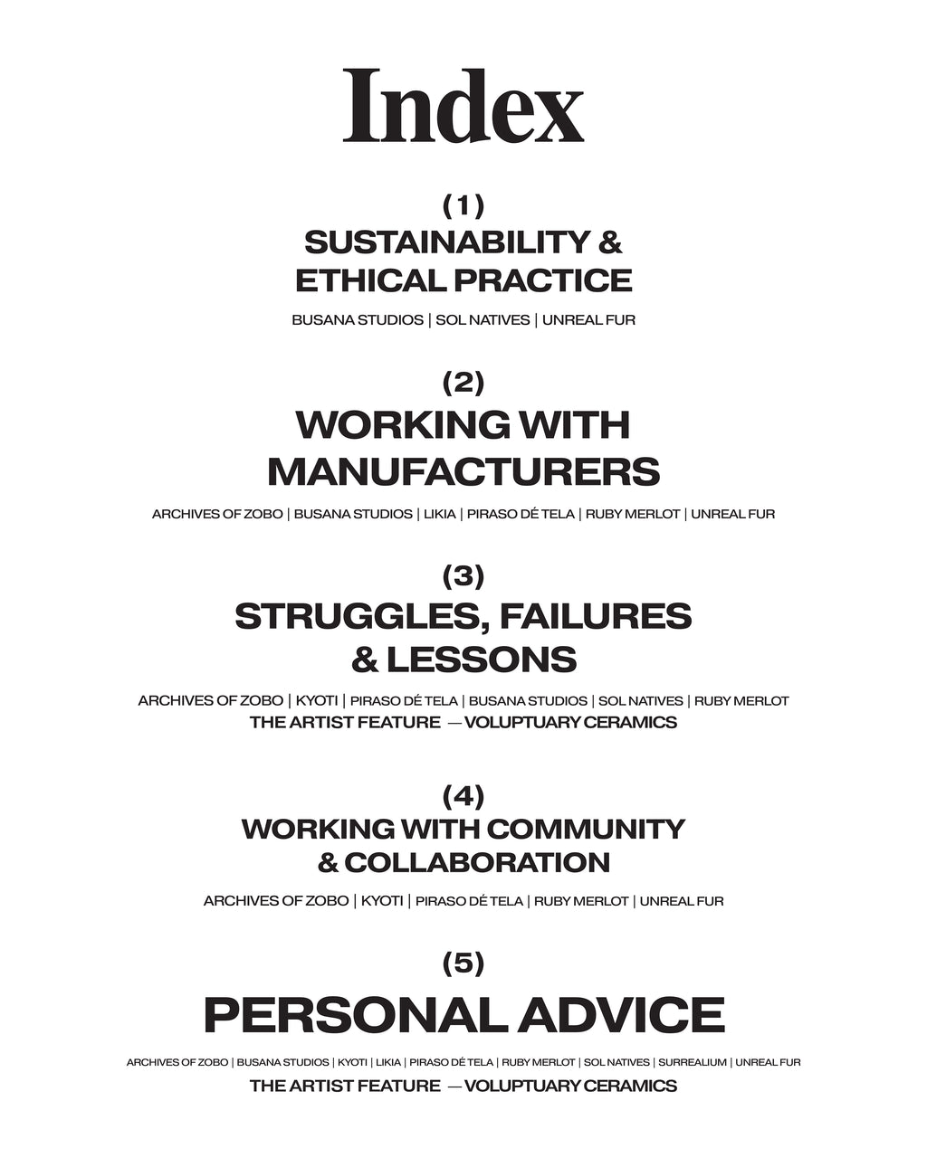 ISSUE NO. 5 — "NEW AGE"