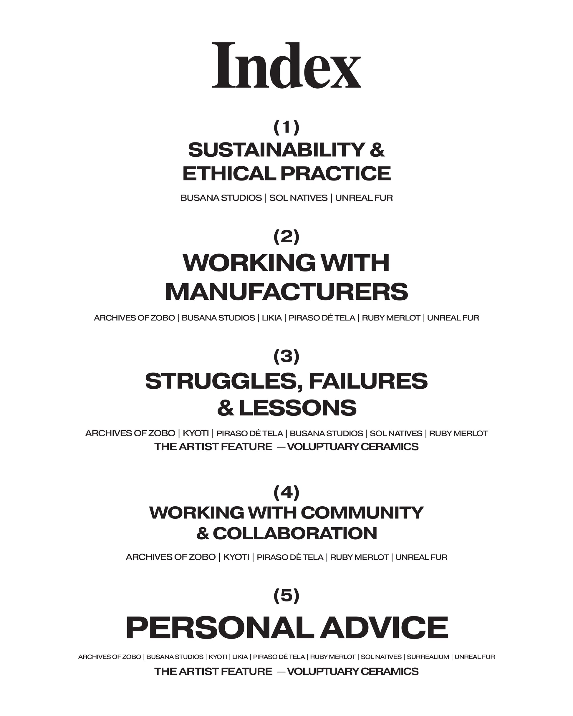 ISSUE NO. 5 — "NEW AGE"