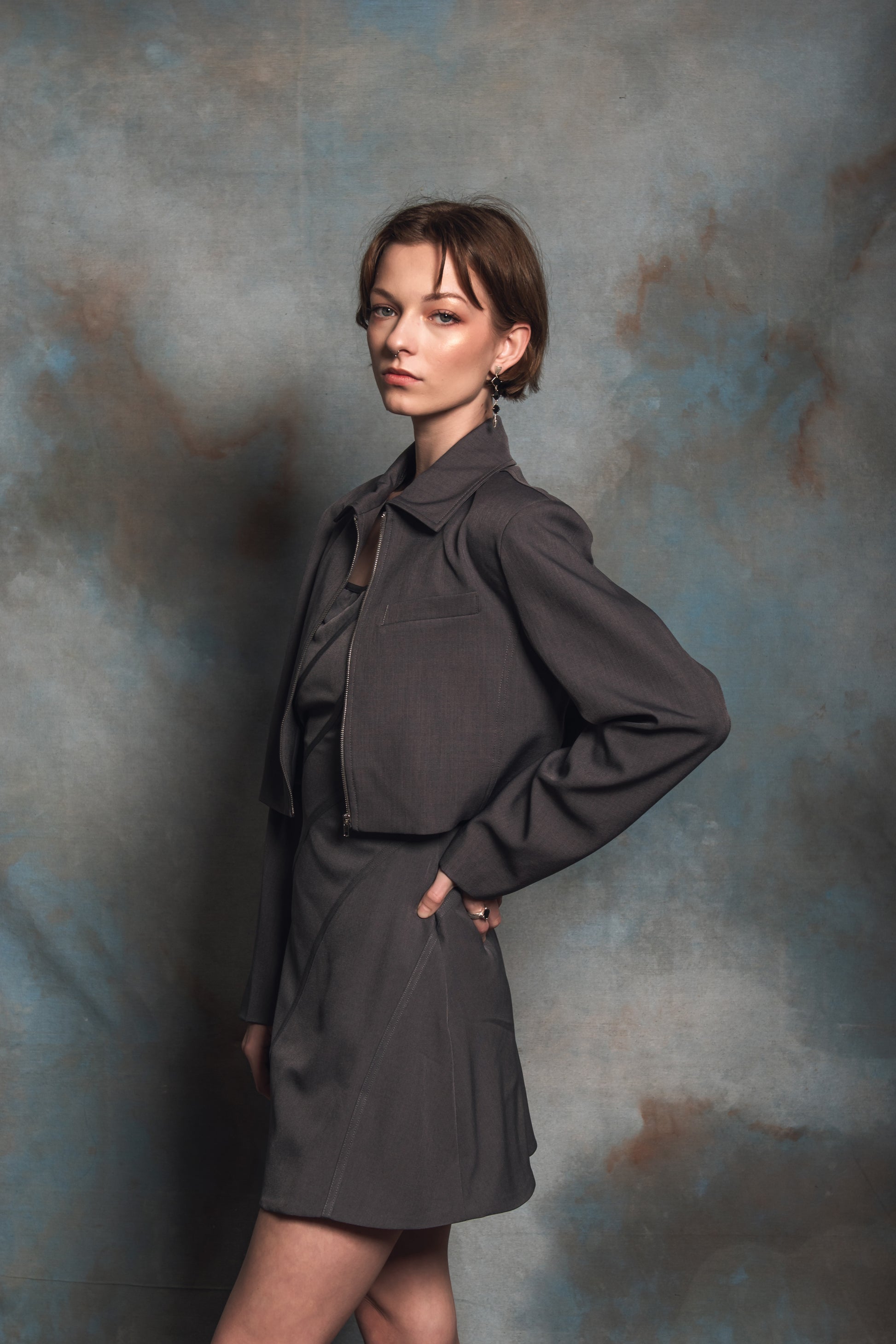 Kakia Charcoal 2-Piece Set