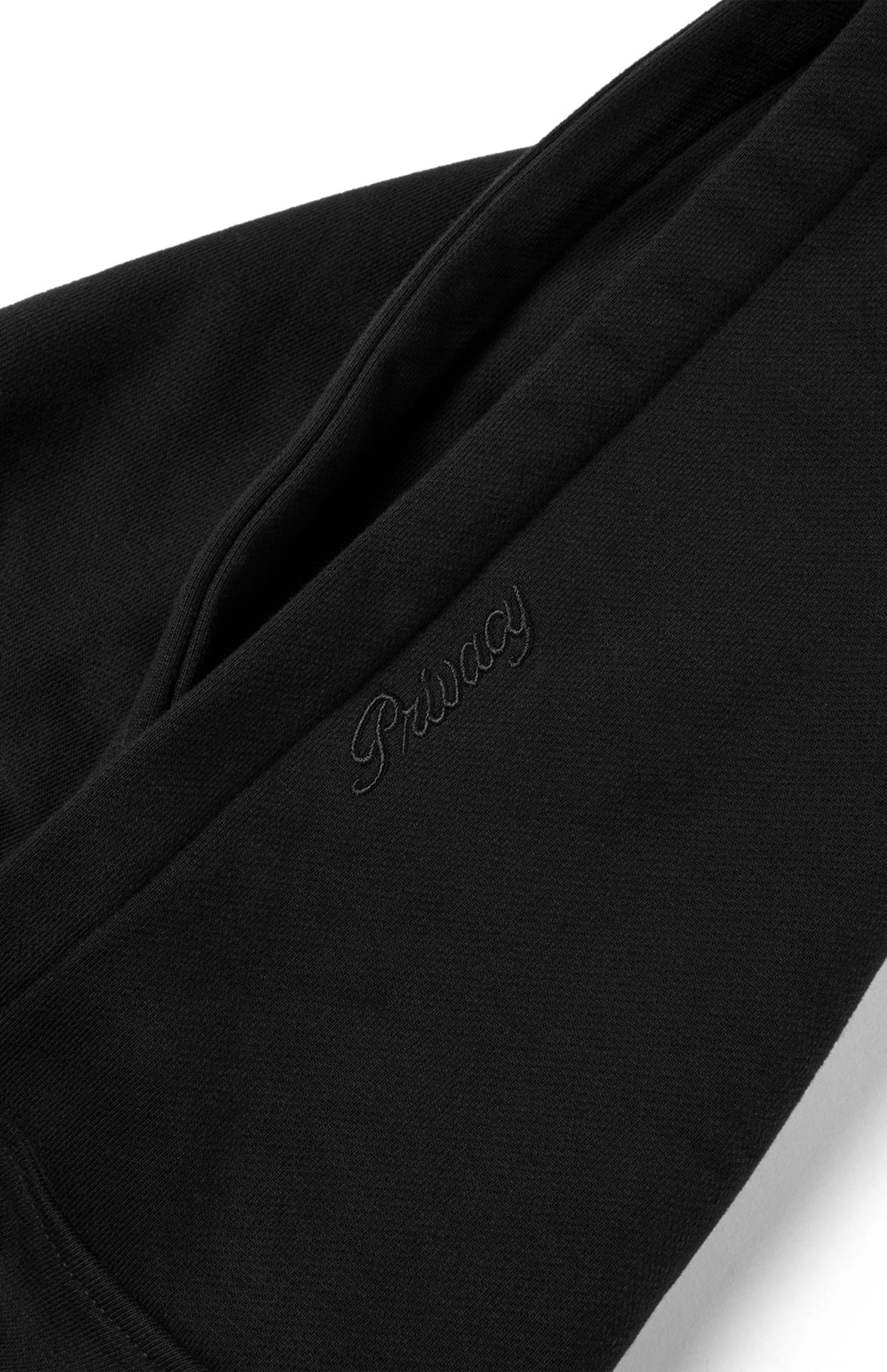 Luxury Blank Hoodie Black