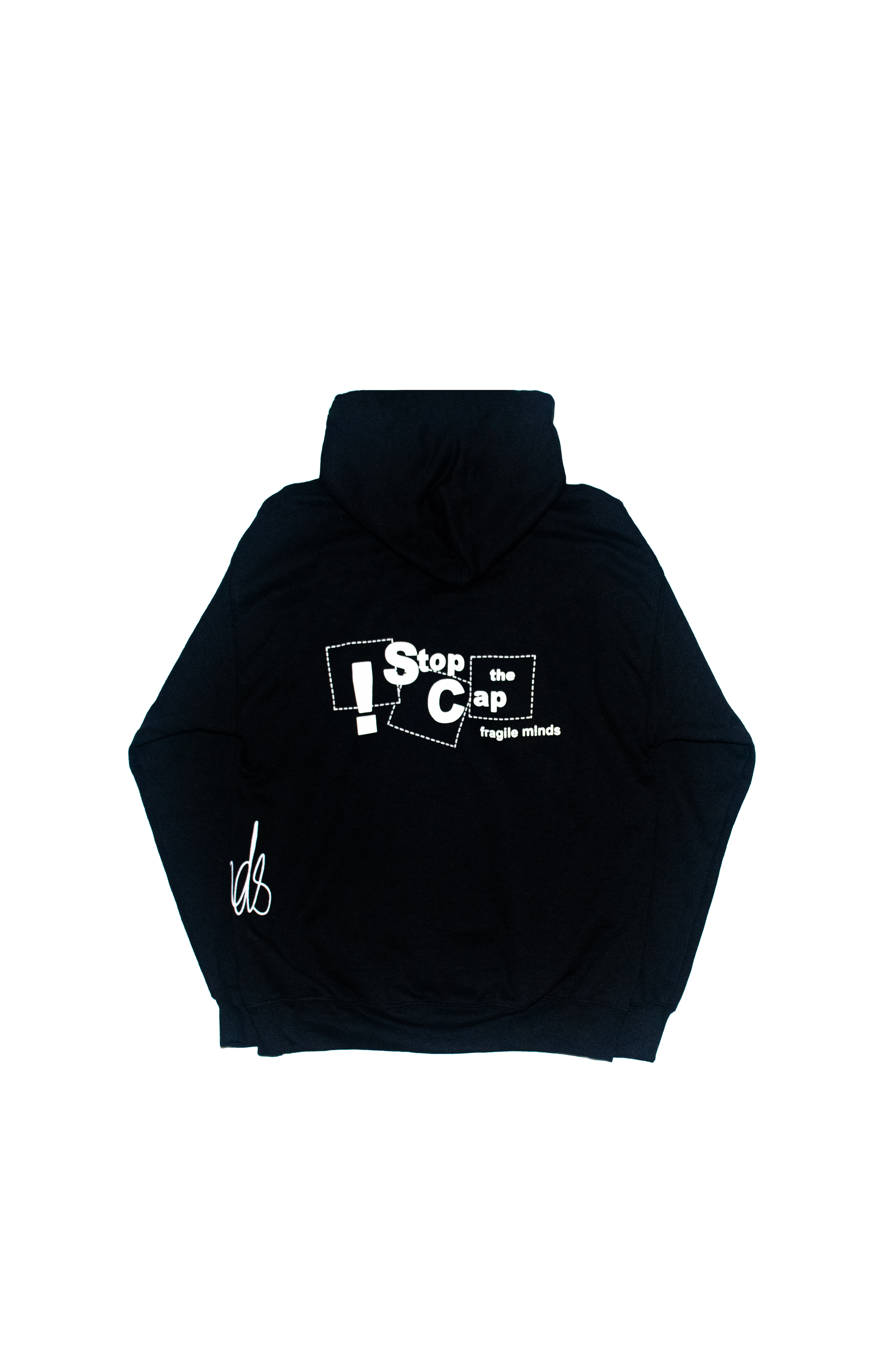 "MADE FROM SCRATCH" Hoodie Black