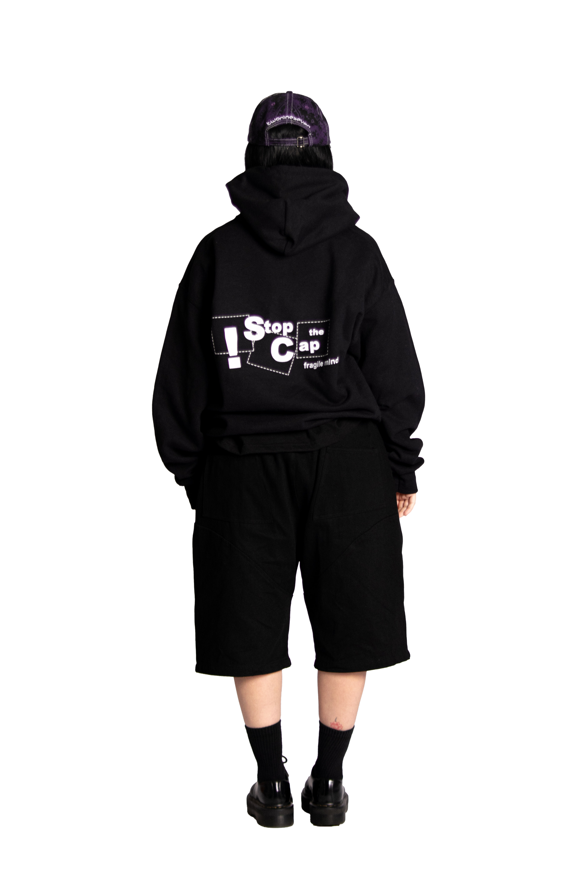 "MADE FROM SCRATCH" Hoodie Black