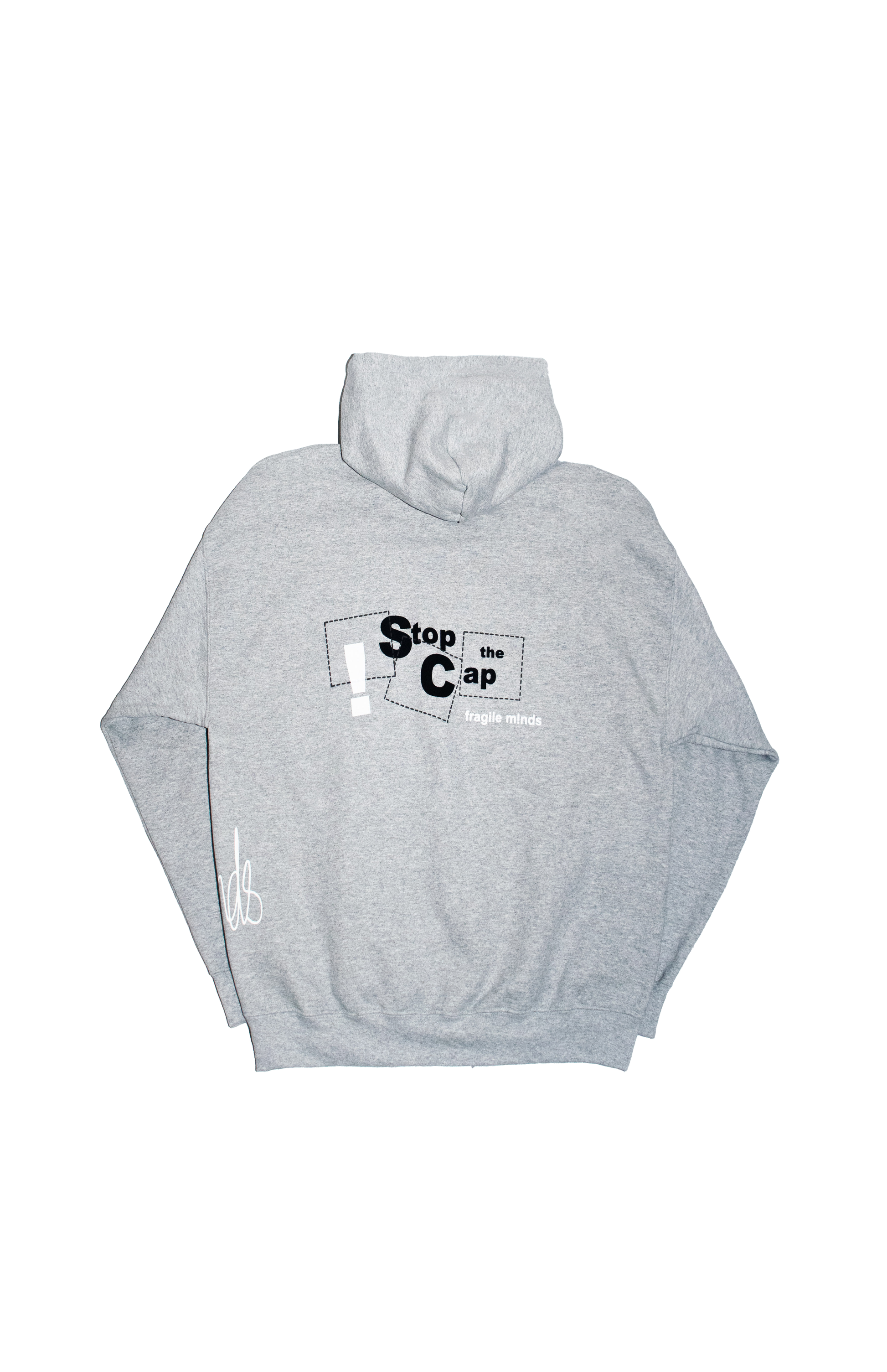 "MADE FROM SCRATCH" Hoodie Grey