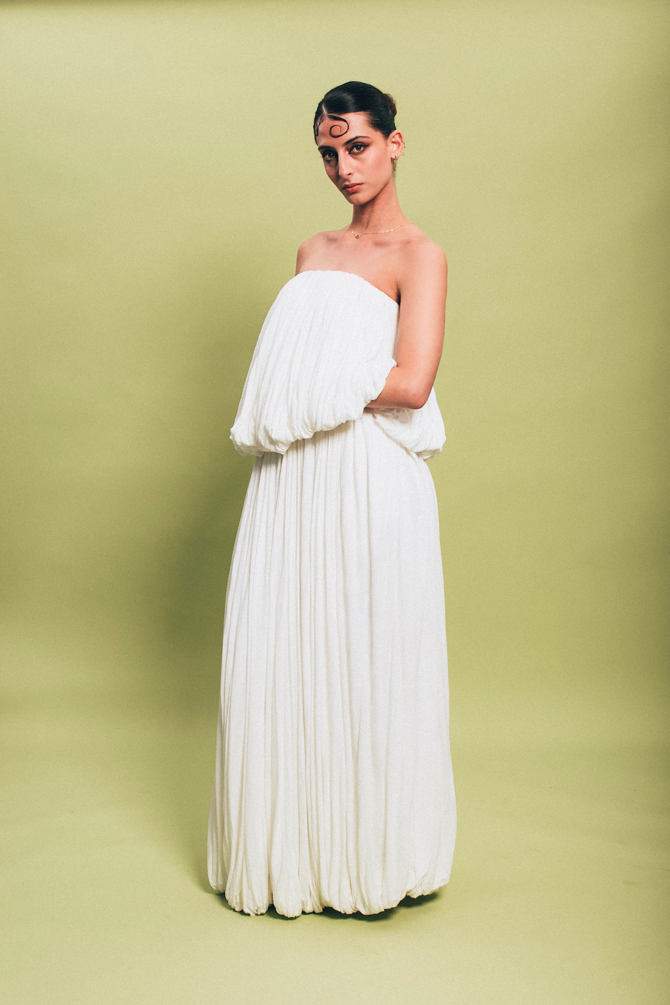 Here With Me Skirt Soft Chalk White