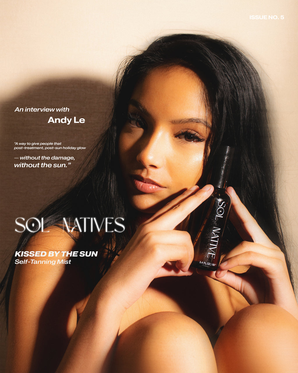 "KISSED BY THE SUN" Self Tanning Mist