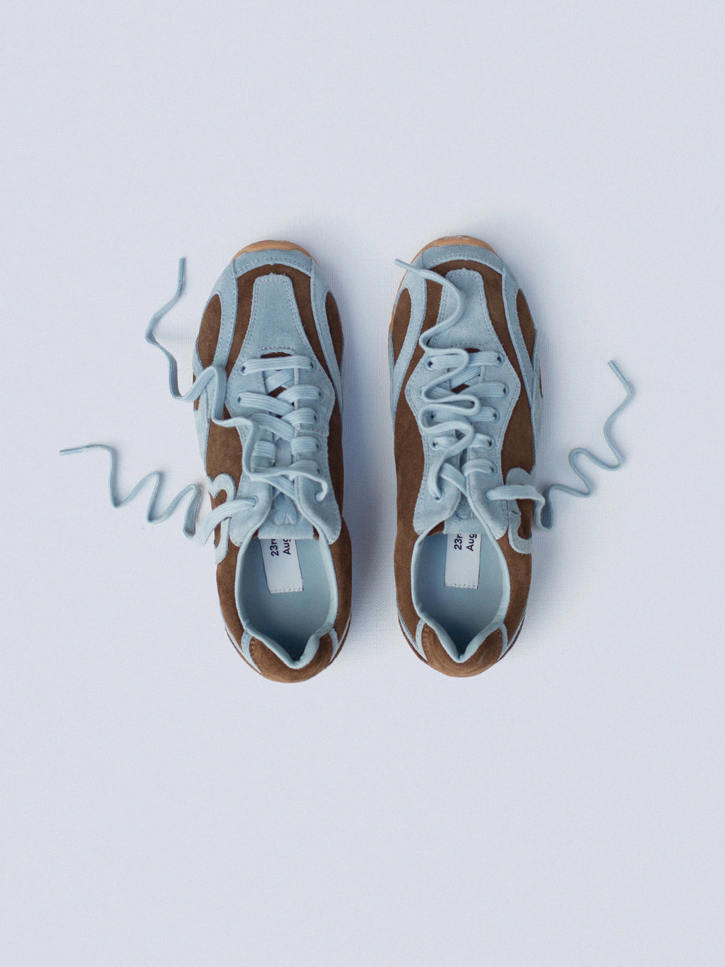 Object Suede Low-Top Sneakers Dusted Sky / Cocoa Gum